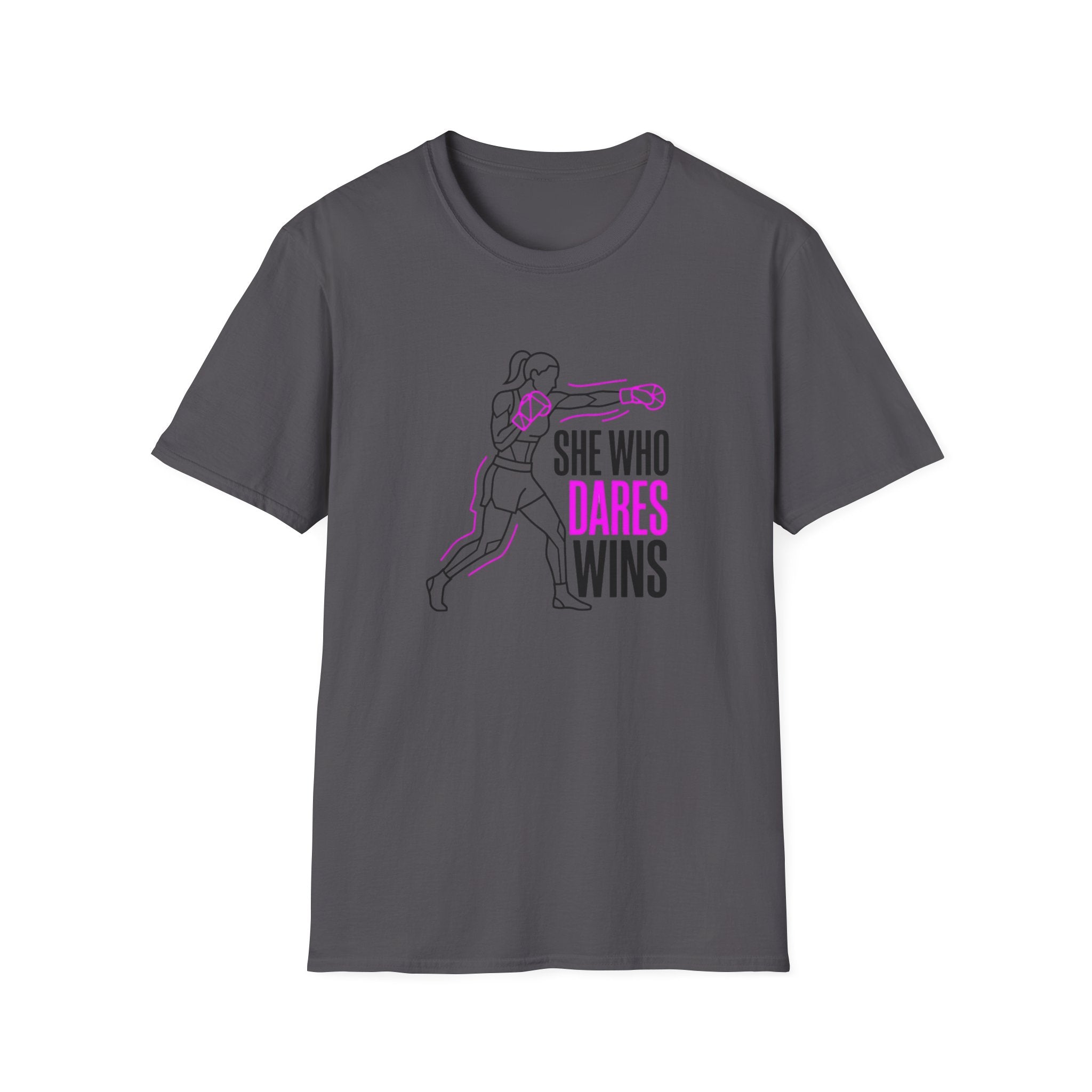 She Who Dares Wins Boxing T-Shirt