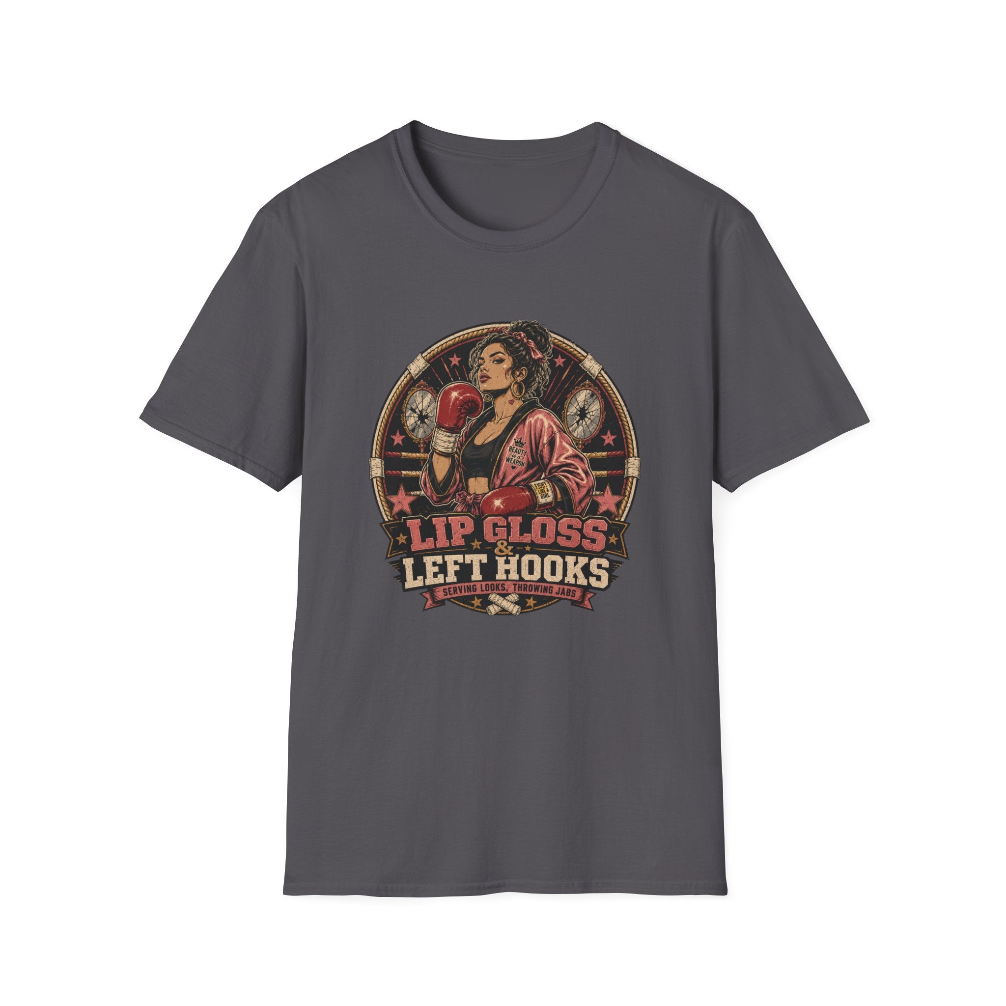 Lip Gloss Left Hooks T-Shirt