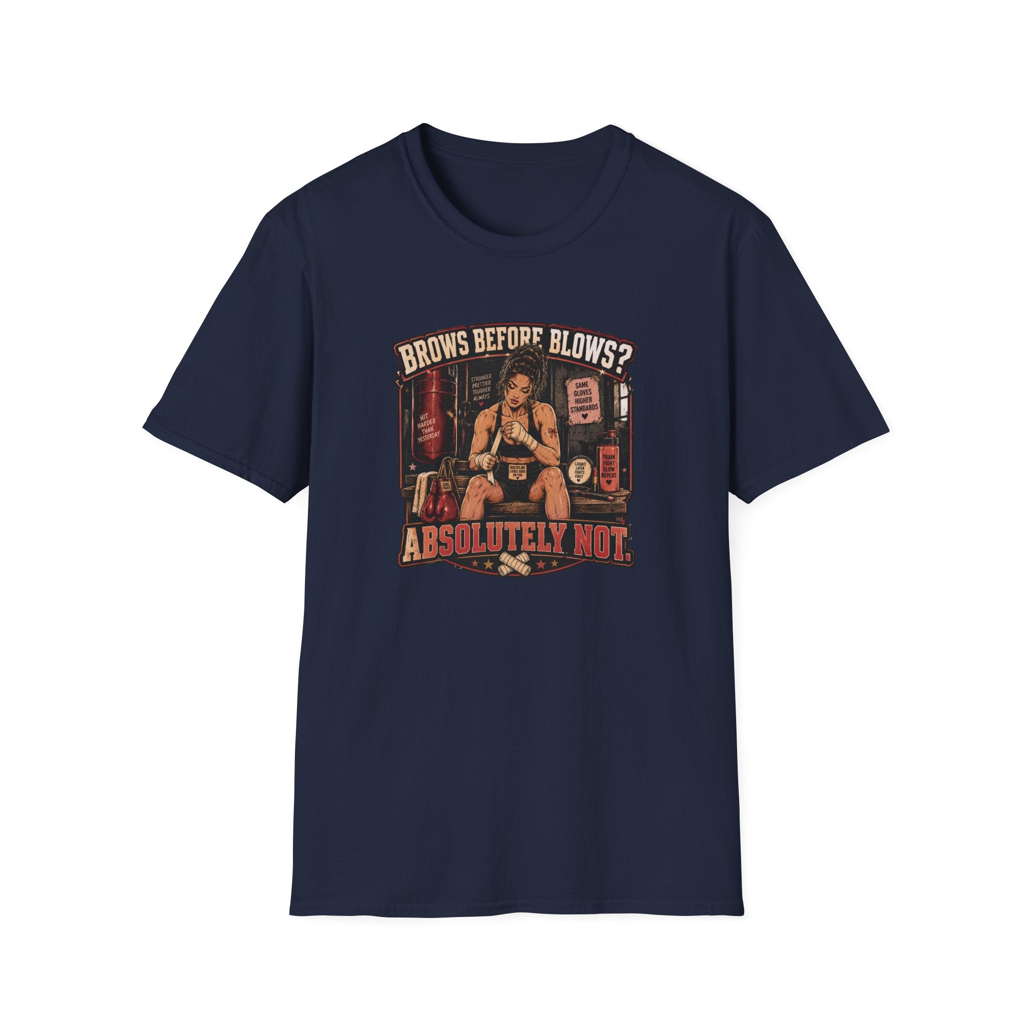 Brows Before Blows? T-Shirt
