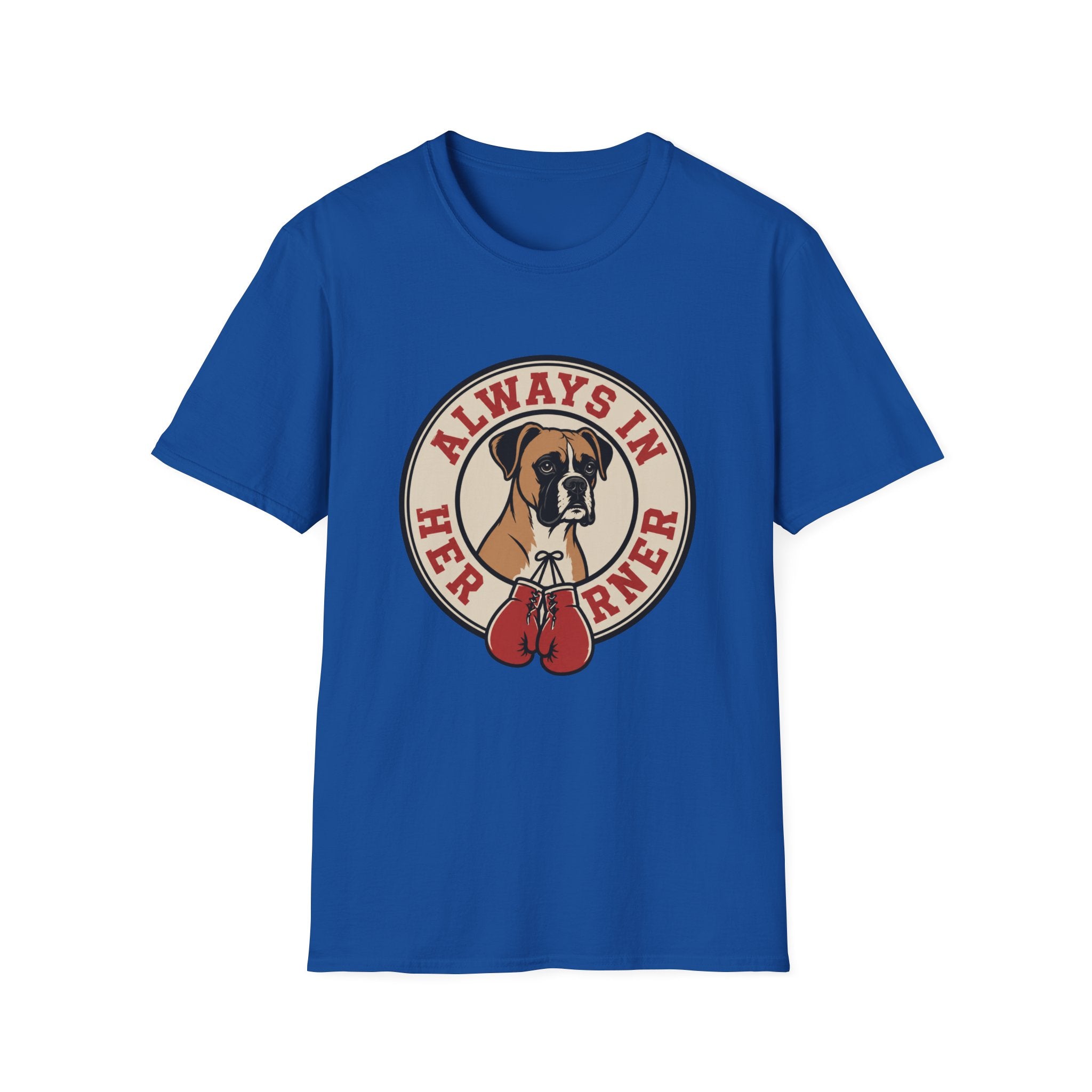 Always In Her Corner Boxing T-Shirt
