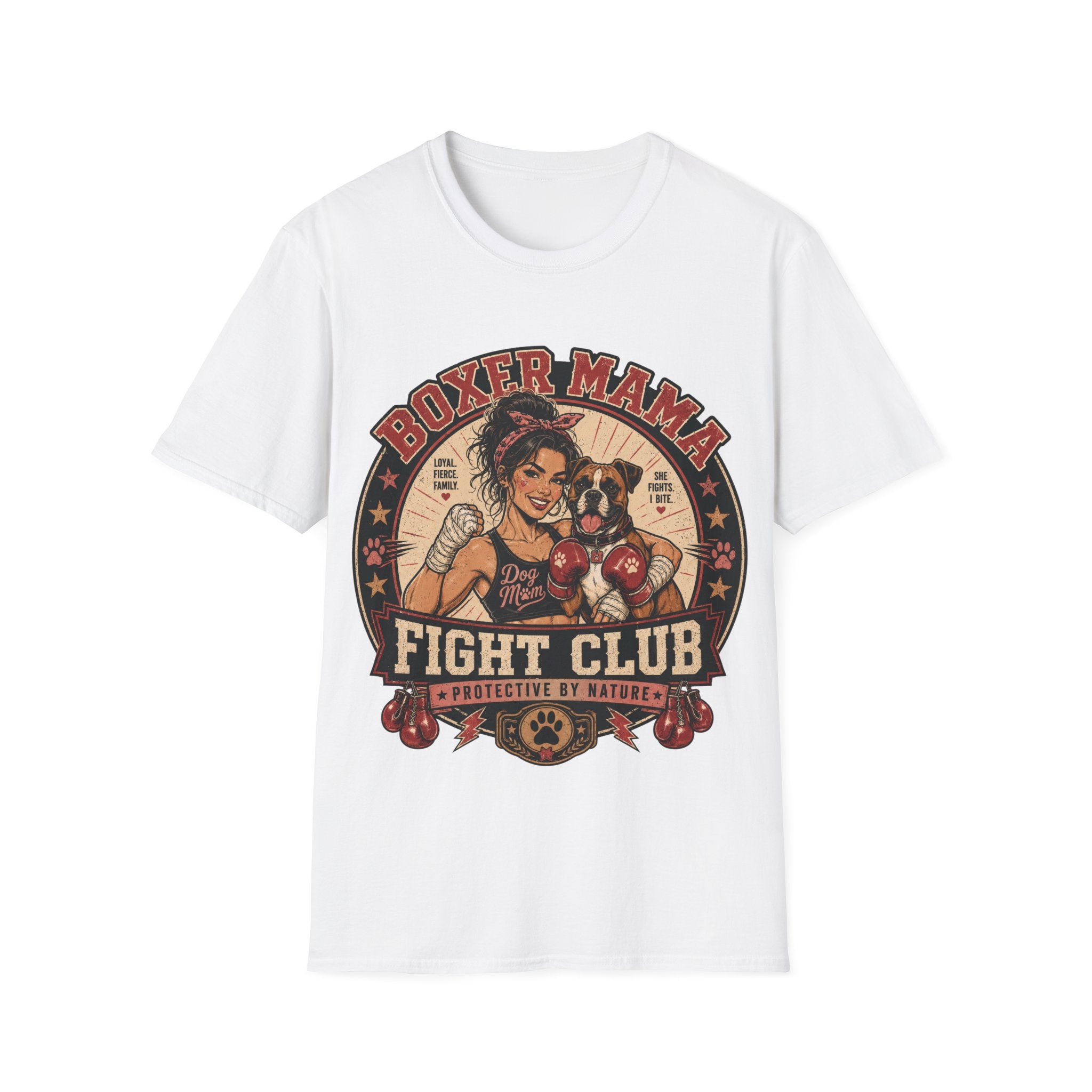 Boxer Mama Fight Club T-Shirt