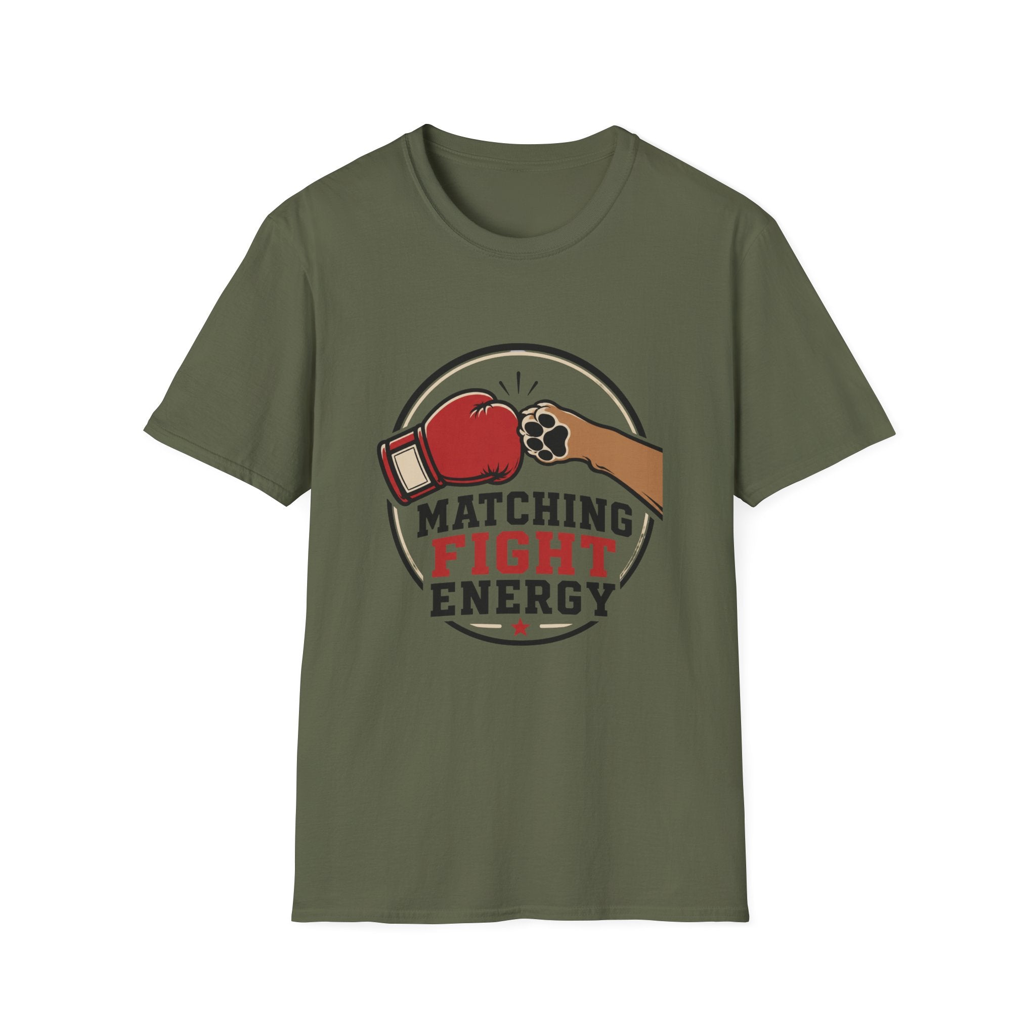 Matching Fight Energy Boxing T-Shirt