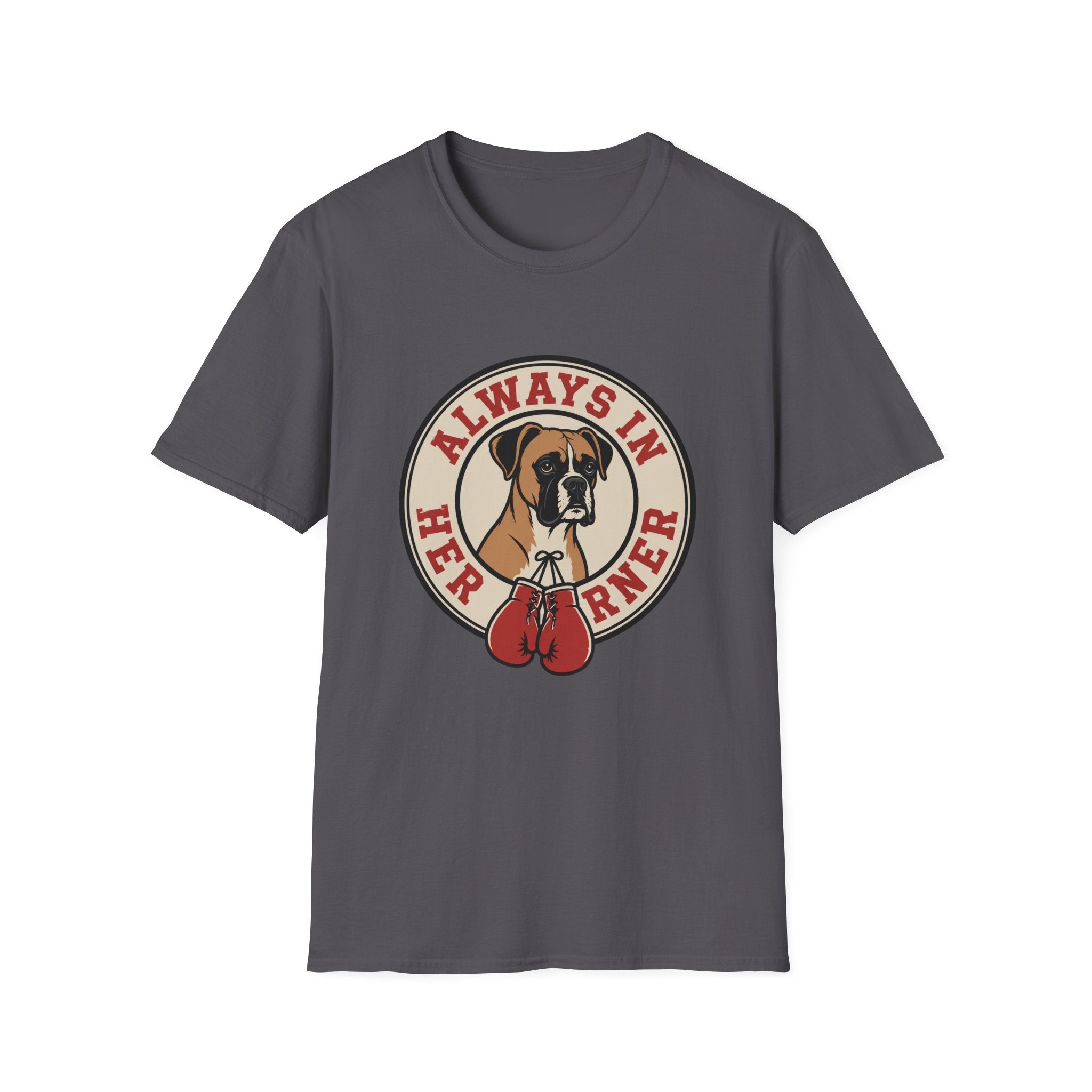 Always In Her Corner Boxing T-Shirt