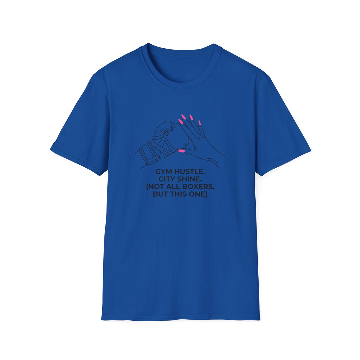 Gym Hustle City Shine Boxing T-Shirt