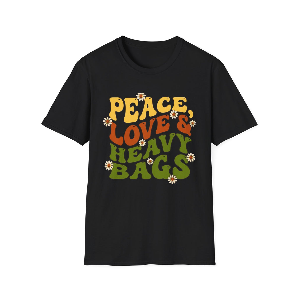 Peace, Love & Heavy Bags T-Shirt